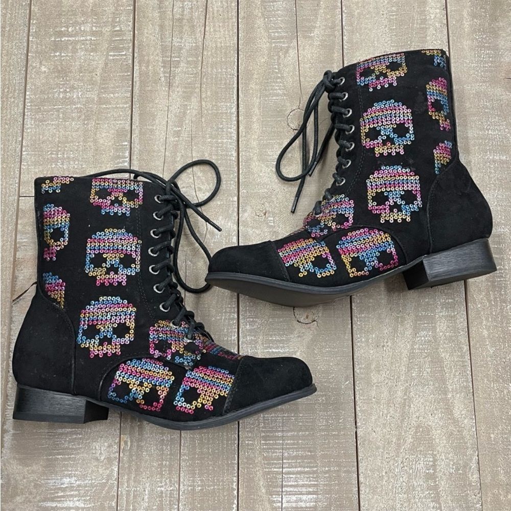 Iron Fist Sugar Hiccup Combat Boots